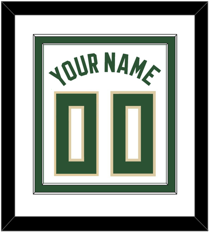 Milwaukee Name & Number - White Association - Signature Tier 1
