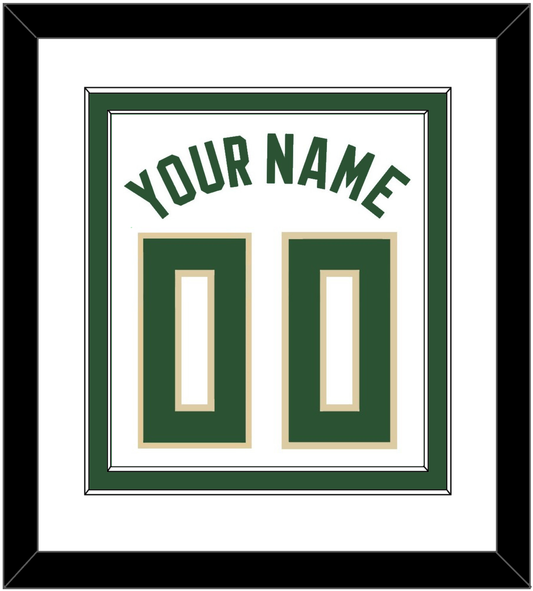 Milwaukee Name & Number - White Association - Signature Tier 1