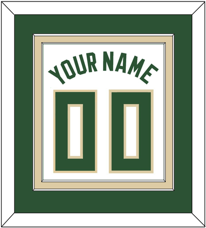 Milwaukee Name & Number - White Association - Signature Tier 2