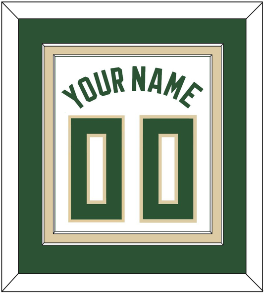 Milwaukee Name & Number - White Association - Signature Tier 2