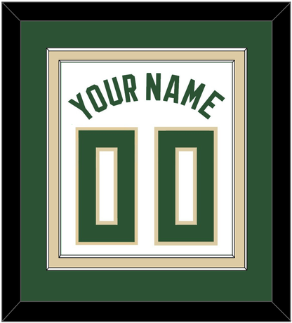 Milwaukee Name & Number - White Association - Signature Tier 2