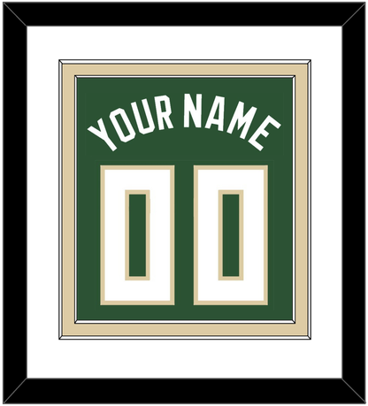 Milwaukee Name & Number - Green Icon - Signature Tier 1