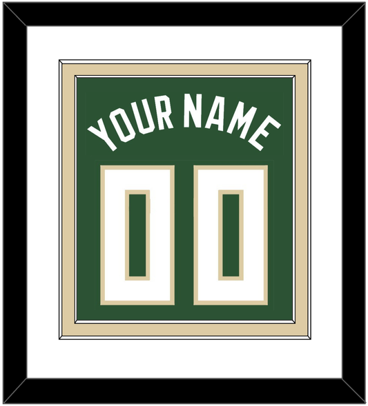Milwaukee Name & Number - Green Icon - Signature Tier 1
