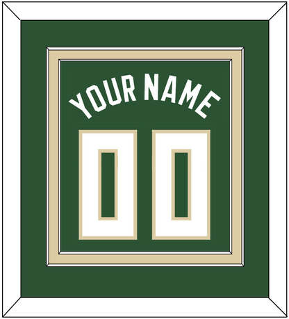 Milwaukee Name & Number - Green Icon - Signature Tier 2