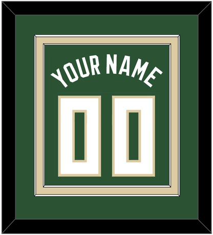 Milwaukee Name & Number - Green Icon - Signature Tier 2
