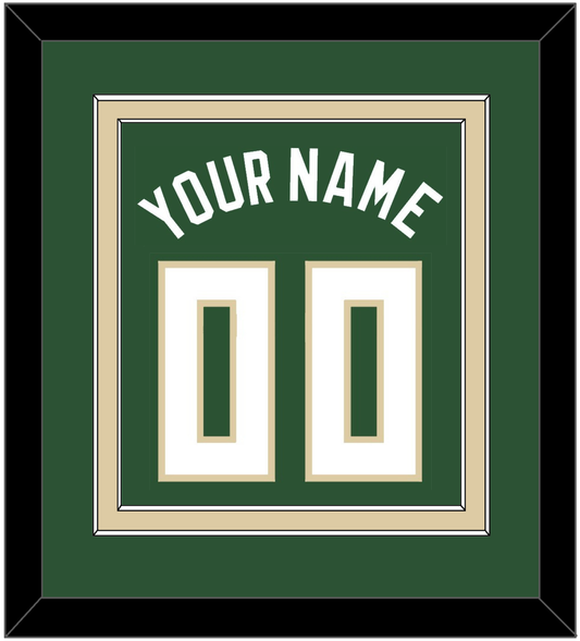 Milwaukee Name & Number - Green Icon - Signature Tier 2