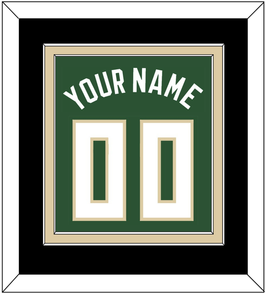 Milwaukee Name & Number - Green Icon - Signature Tier 3