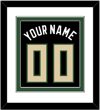 Milwaukee Name & Number - Black Statement - Signature Tier 1