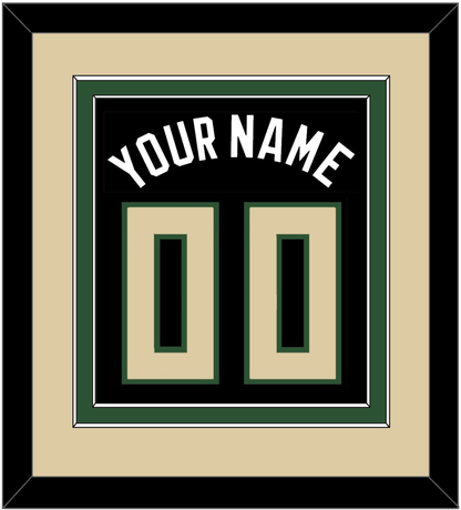 Milwaukee Name & Number - Black Statement - Signature Tier 2