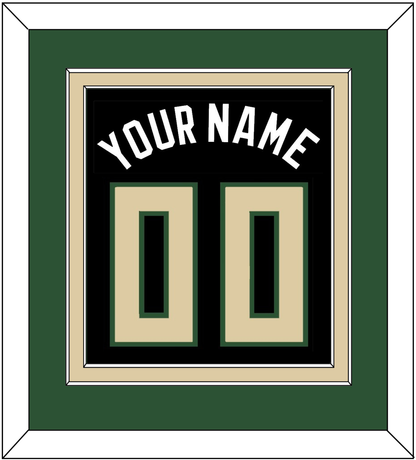 Milwaukee Name & Number - Black Statement - Signature Tier 3
