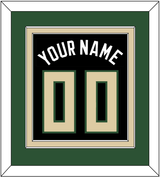 Milwaukee Name & Number - Black Statement - Signature Tier 3