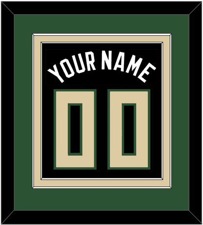 Milwaukee Name & Number - Black Statement - Signature Tier 3