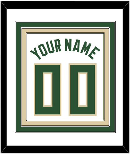 Milwaukee Name & Number - White Association - Premier Tier 1