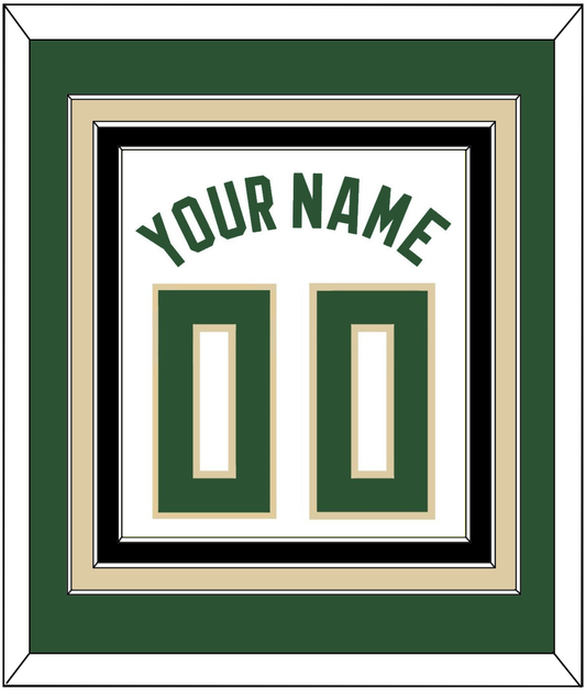 Milwaukee Name & Number - White Association - Premier Tier 2