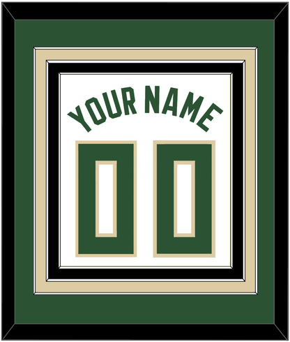 Milwaukee Name & Number - White Association - Premier Tier 2