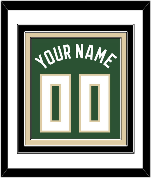 Milwaukee Name & Number - Green Icon - Premier Tier 1