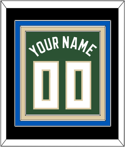 Milwaukee Name & Number - Green Icon - Premier Tier 2