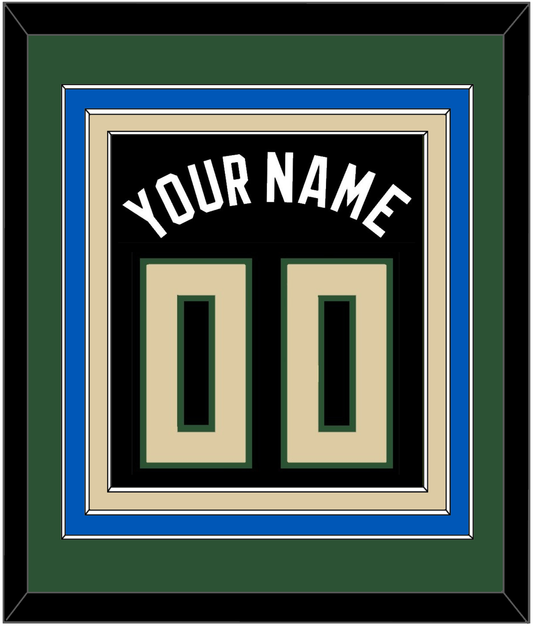 Milwaukee Name & Number - Black Statement - Premier Tier 2