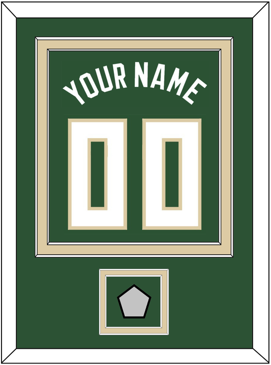 Milwaukee Name & Number With Champions Patch - Green Statement - Signature Tier 2