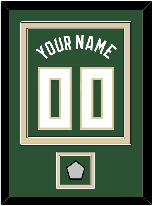 Milwaukee Name & Number With Champions Patch - Green Statement - Signature Tier 2