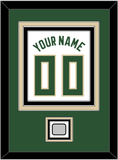 Milwaukee Name & Number With Champions Patch - White Association - Triple Mat 2