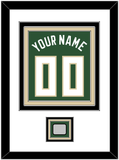 Milwaukee Name & Number With Champions Patch - Green Icon - Triple Mat 1