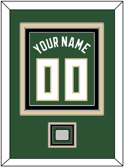 Milwaukee Name & Number With Champions Patch - Green Icon - Premier Tier 2