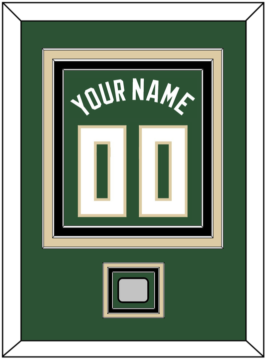 Milwaukee Name & Number With Champions Patch - Green Icon - Premier Tier 2
