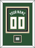 Milwaukee Name & Number With Finals Patch - Green Icon - Triple Mat 2