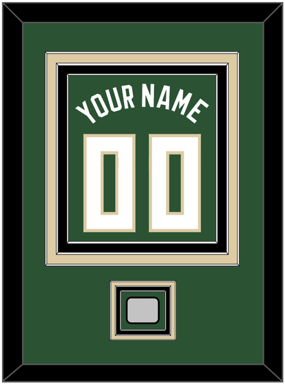 Milwaukee Name & Number With Finals Patch - Green Icon - Premier Tier 2