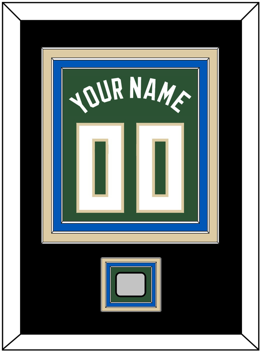 Milwaukee Name & Number With Champions Patch - Green Icon - Premier Tier 3