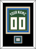 Milwaukee Name & Number With Finals Patch - Green Icon - Triple Mat 3