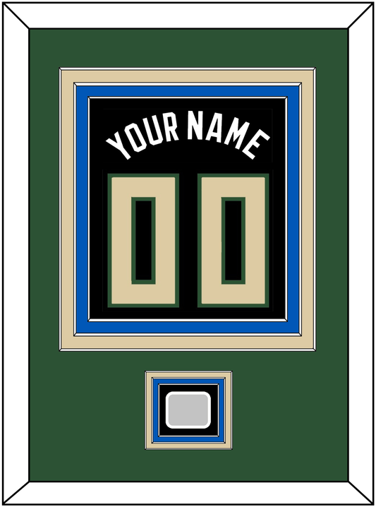 Milwaukee Name & Number With Champions Patch - Black Statement - Premier Tier 2