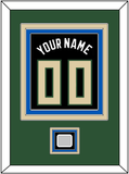 Milwaukee Name & Number With Finals Patch - Black Statement - Triple Mat 2