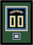 Milwaukee Name & Number With Finals Patch - Black Statement - Triple Mat 2