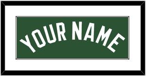 Milwaukee Name - Green Icon - Single Mat 1