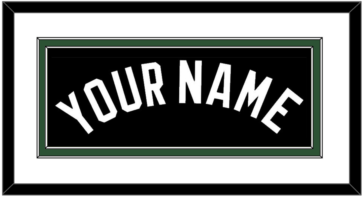 Milwaukee Name - Black Statement - Signature Tier 1