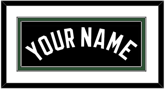 Milwaukee Name - Black Statement - Signature Tier 1