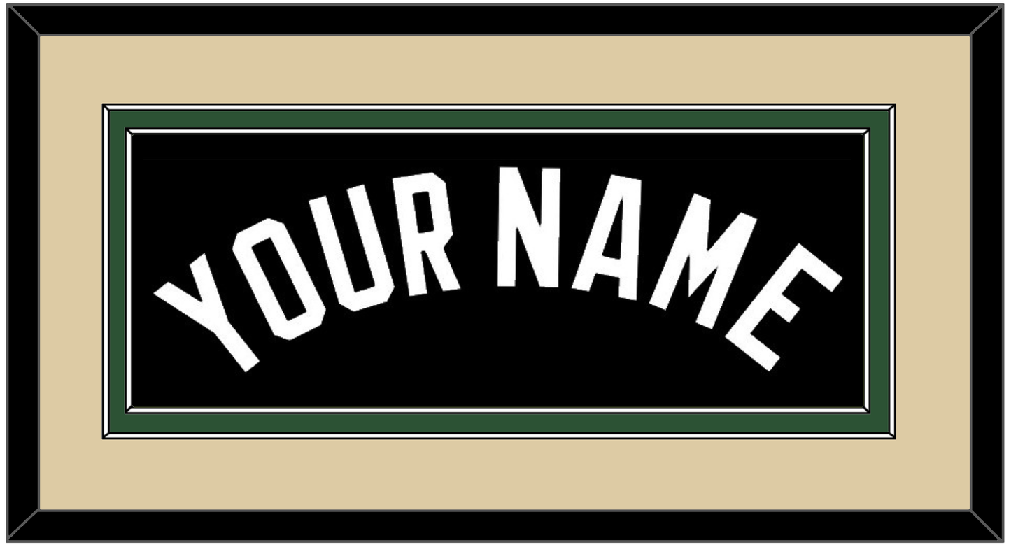 Milwaukee Name - Black Statement - Signature Tier 2