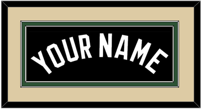 Milwaukee Name - Black Statement - Signature Tier 2