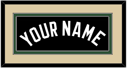 Milwaukee Name - Black Statement - Signature Tier 2