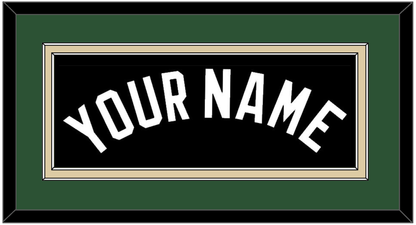 Milwaukee Name - Black Statement - Signature Tier 3