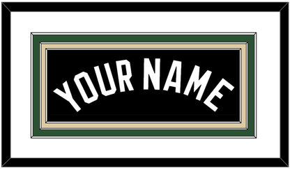 Milwaukee Name - Black Statement - Premier Tier 1