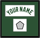Milwaukee Name & Finals Patch - White Association - Single Mat 1