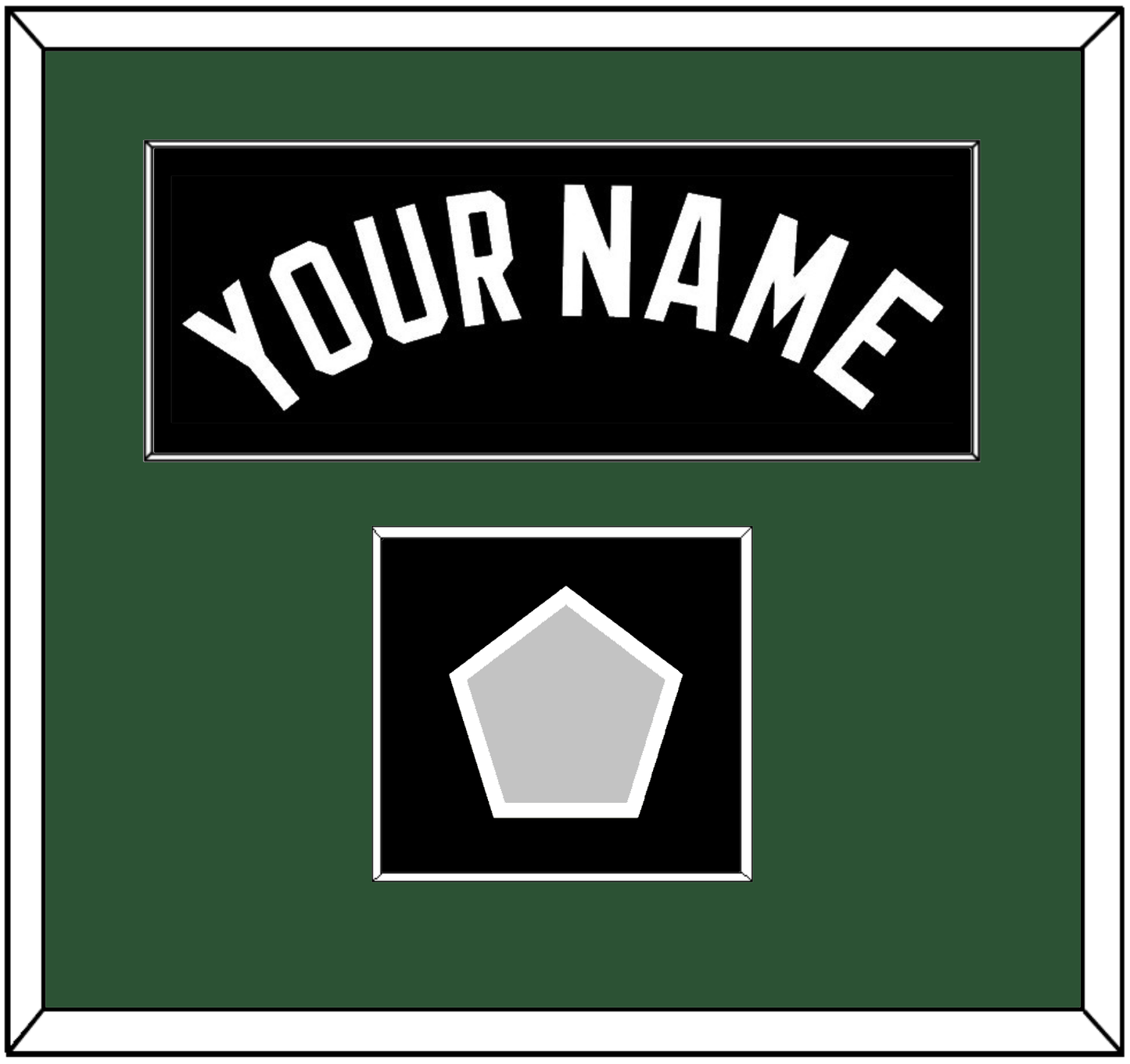 Milwaukee Name & Finals Patch - Black Statement - Essential Tier 2