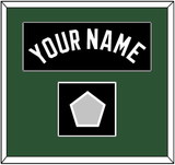 Milwaukee Name & Finals Patch - Black Statement - Single Mat 2