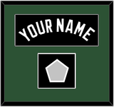 Milwaukee Name & Finals Patch - Black Statement - Single Mat 2
