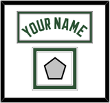 Milwaukee Name & Finals Patch - White Association - Double Mat 1
