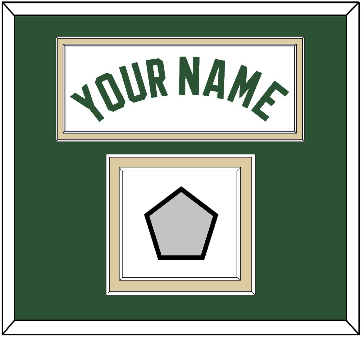 Milwaukee Name & Champions Patch - White Association - Signature Tier 2