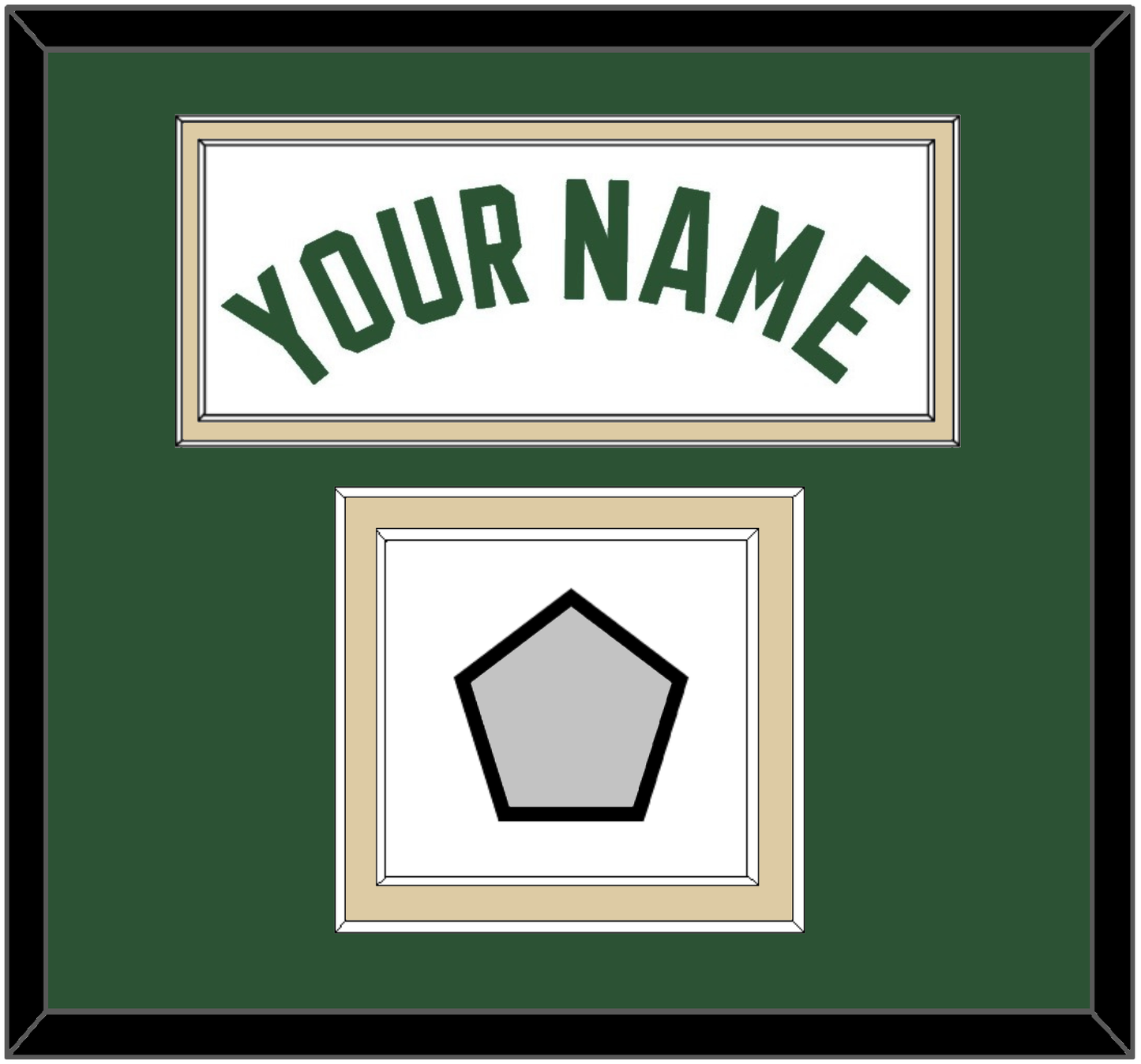 Milwaukee Name & Finals Patch - White Association - Signature Tier 2
